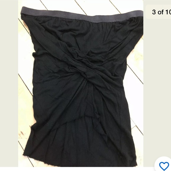 Rick Owens Knit Strapless Top Sz 40 - Picture 7 of 16